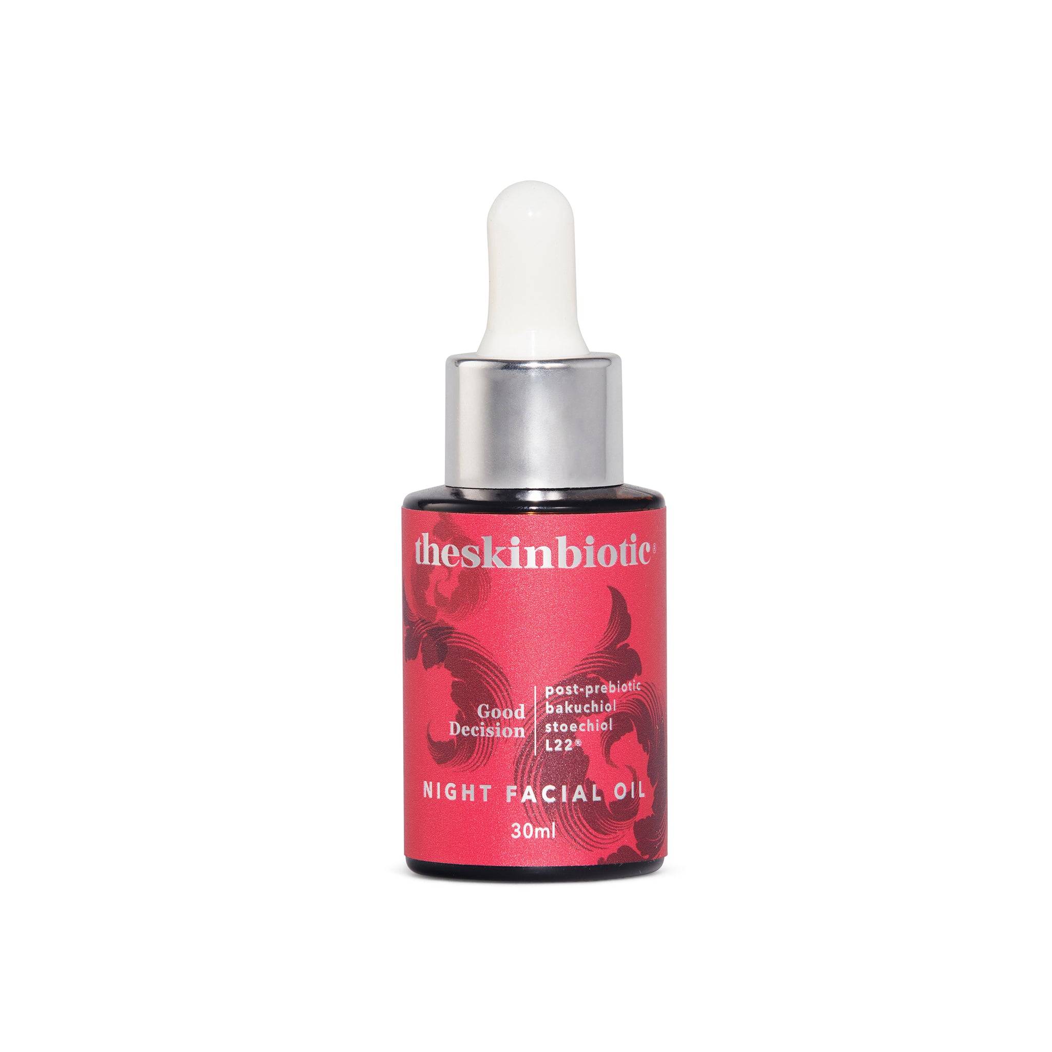 Prebiotic Bakuchiol Stoechiol Skincare Facial Oil